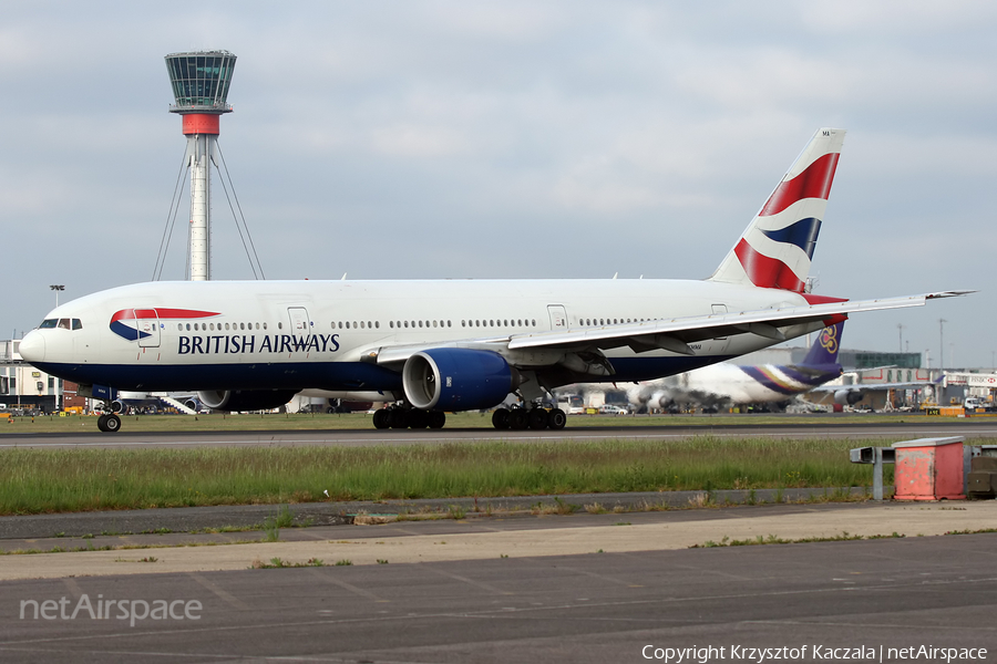 British Airways Boeing 777-236(ER) (G-YMMA) | Photo 35656