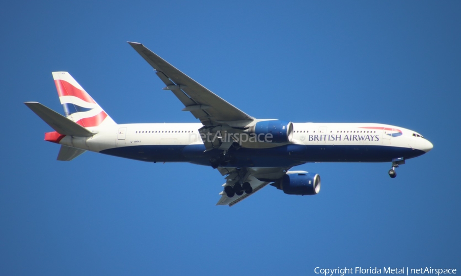British Airways Boeing 777-236(ER) (G-YMMA) | Photo 647719