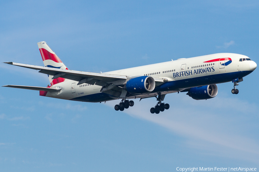 British Airways Boeing 777-236(ER) (G-YMMB) | Photo 344524