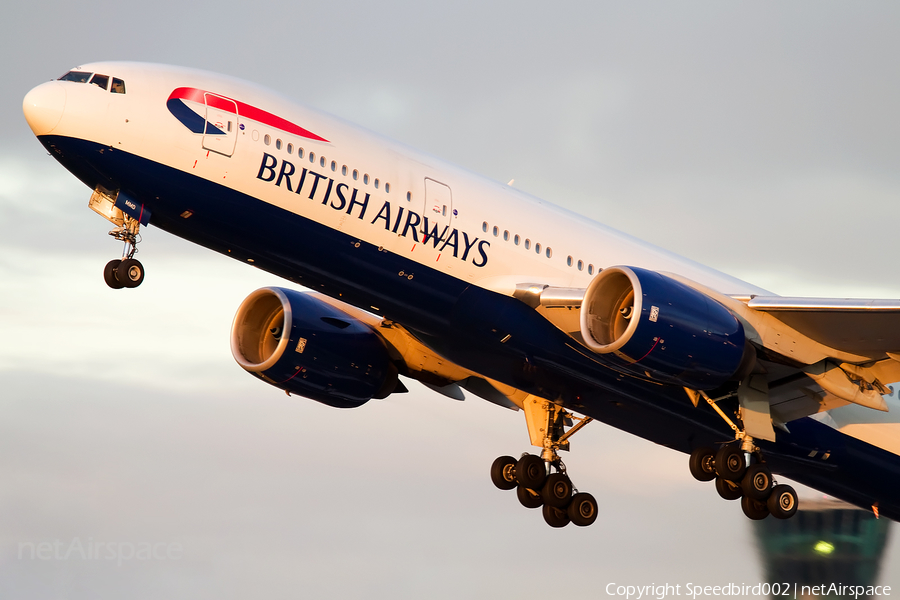 British Airways Boeing 777-236(ER) (G-YMMD) | Photo 23614