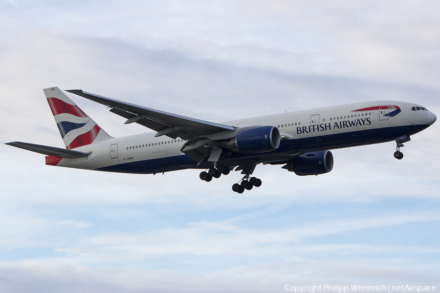 British Airways Boeing 777-236(ER) (G-YMME) | Photo 116233