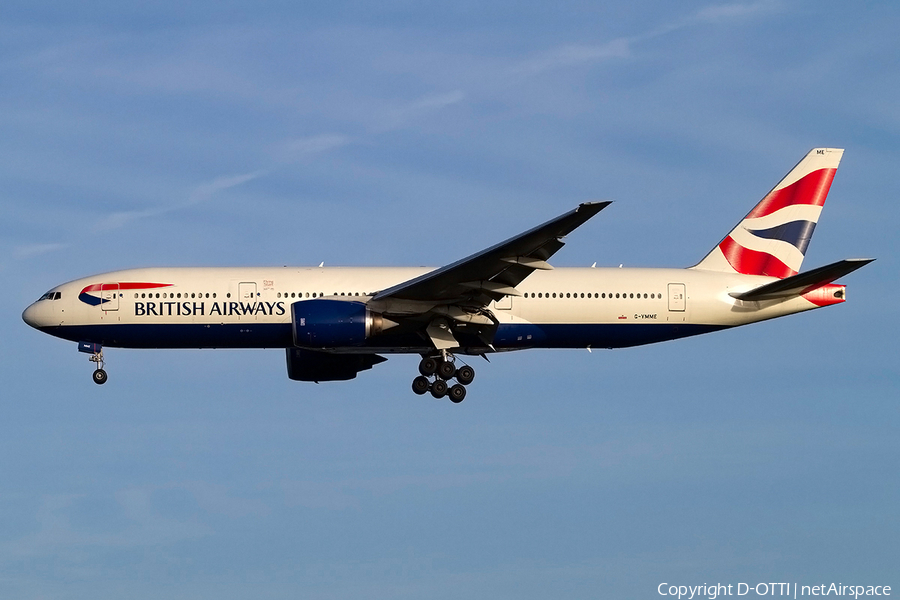 British Airways Boeing 777-236(ER) (G-YMME) | Photo 400150