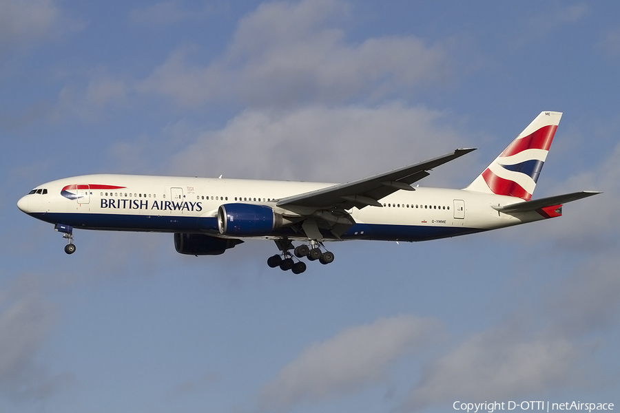 British Airways Boeing 777-236(ER) (G-YMME) | Photo 400778