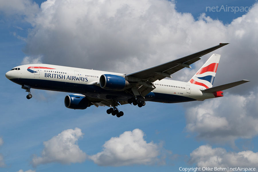 British Airways Boeing 777-236(ER) (G-YMME) | Photo 41789