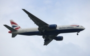 British Airways Boeing 777-236(ER) (G-YMME) at  Orlando - International (McCoy), United States