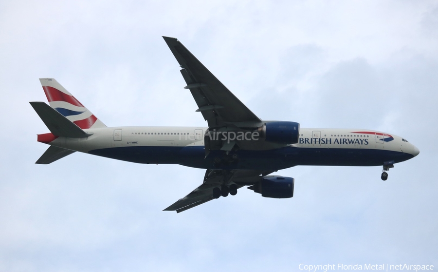 British Airways Boeing 777-236(ER) (G-YMME) | Photo 545232