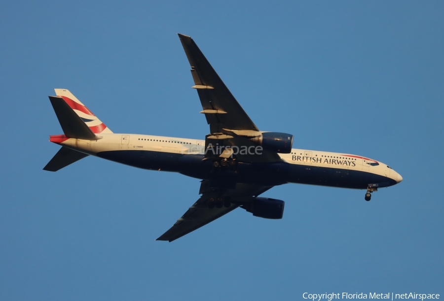 British Airways Boeing 777-236(ER) (G-YMME) | Photo 571218