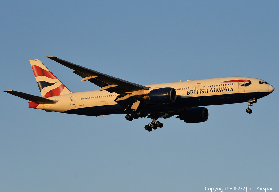 British Airways Boeing 777-236(ER) (G-YMMF) | Photo 383746