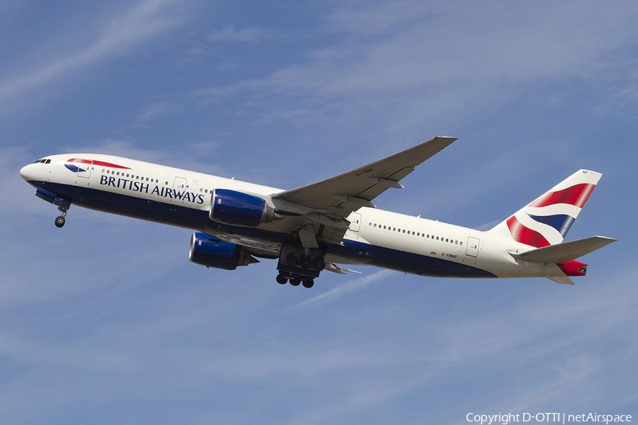 British Airways Boeing 777-236(ER) (G-YMMF) | Photo 303935