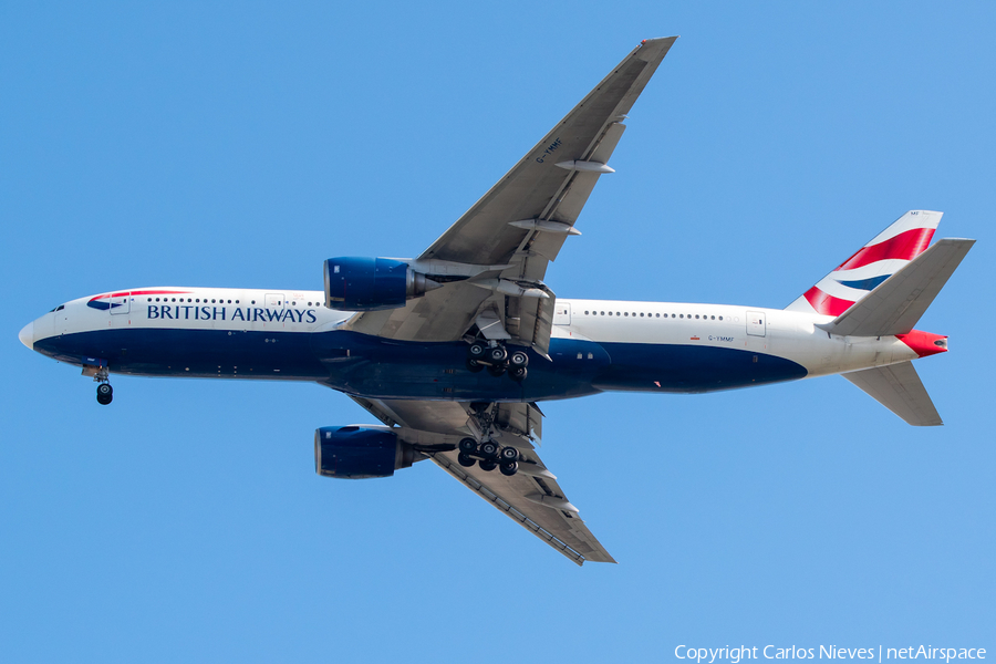 British Airways Boeing 777-236(ER) (G-YMMF) | Photo 516366