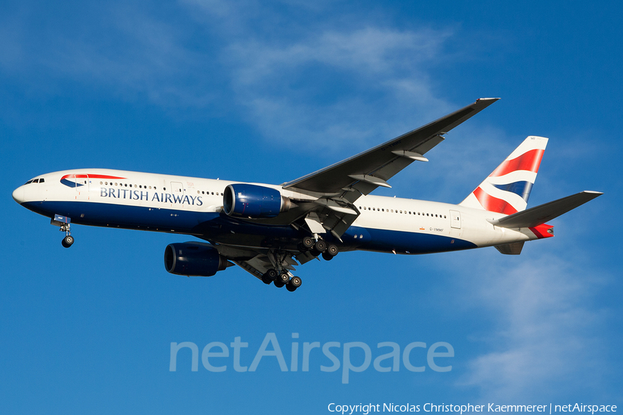 British Airways Boeing 777-236(ER) (G-YMMF) | Photo 127073