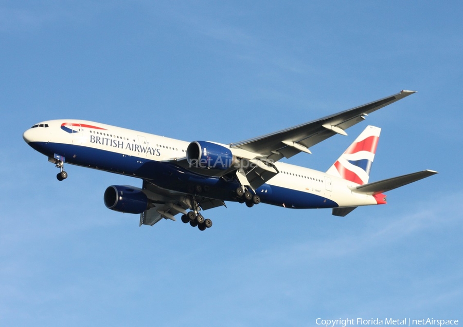 British Airways Boeing 777-236(ER) (G-YMMF) | Photo 297992