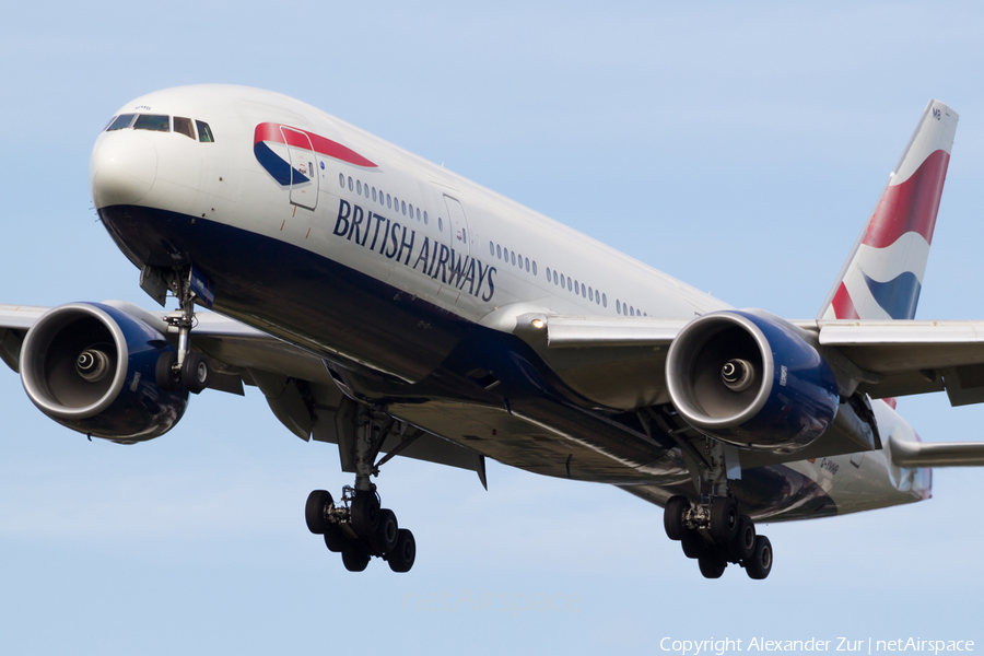 British Airways Boeing 777-236(ER) (G-YMMG) | Photo 136361