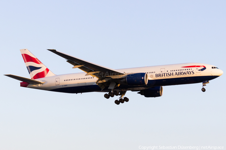 British Airways Boeing 777-236(ER) (G-YMMG) | Photo 164950
