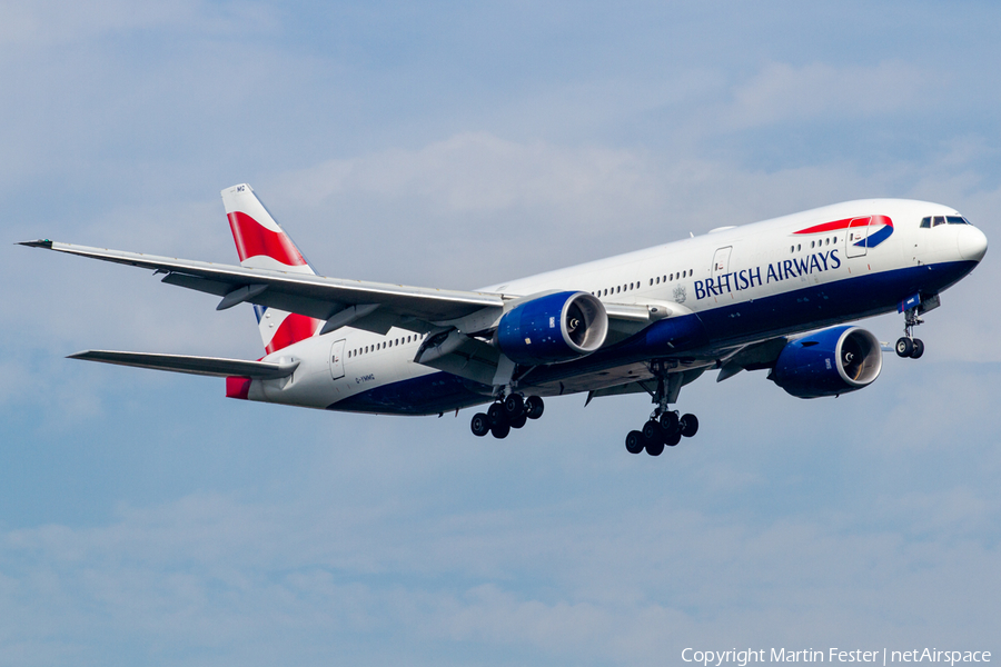 British Airways Boeing 777-236(ER) (G-YMMG) | Photo 345062