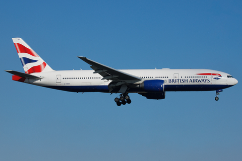 British Airways Boeing 777-236(ER) (G-YMMH) at  London - Heathrow, United Kingdom