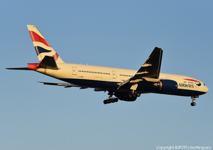 British Airways Boeing 777-236(ER) (G-YMMI) | Photo 383904