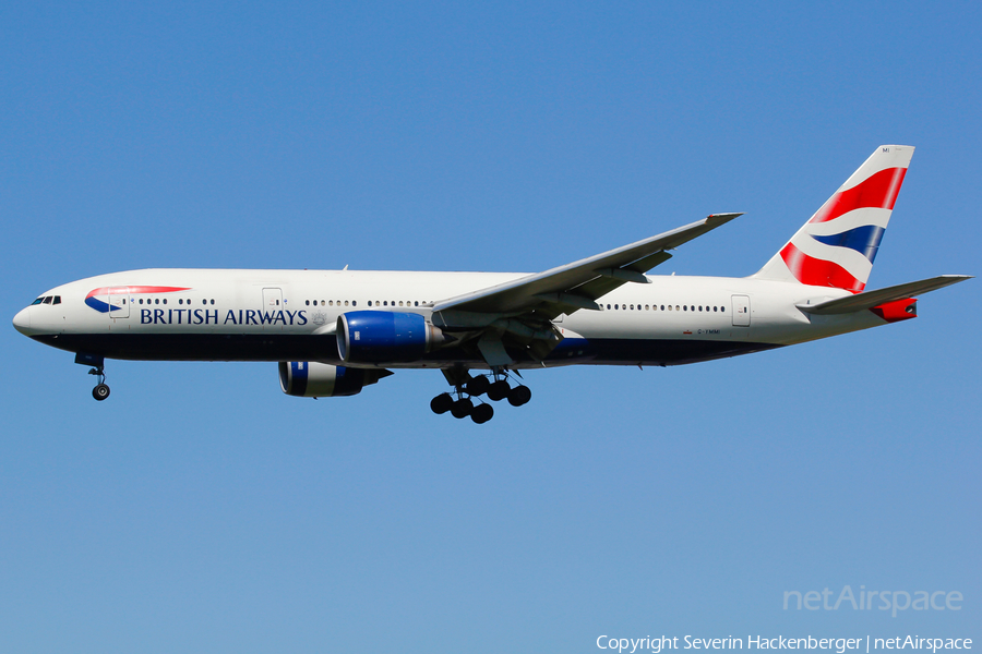British Airways Boeing 777-236(ER) (G-YMMI) | Photo 205543