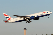 British Airways Boeing 777-236(ER) (G-YMMJ) at  Houston - George Bush Intercontinental, United States