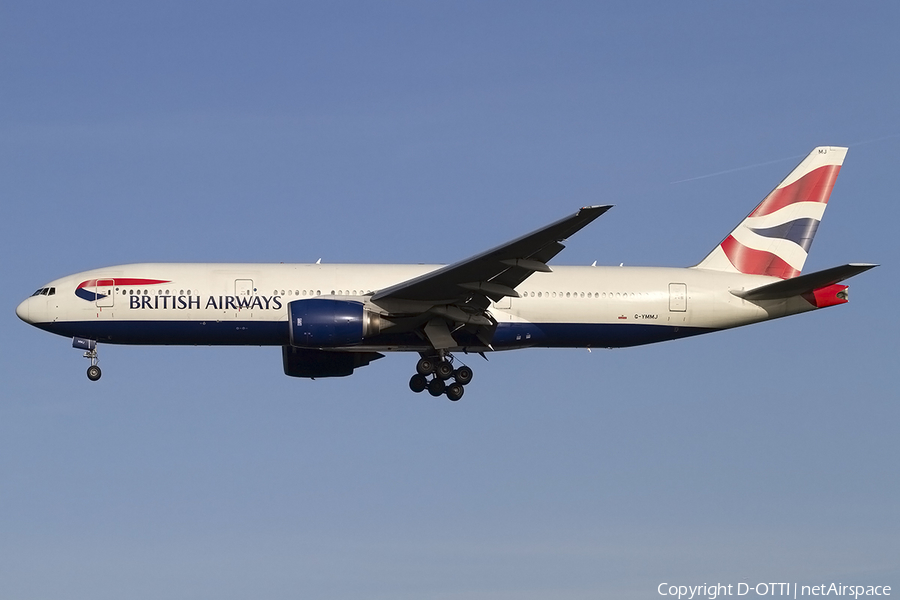 British Airways Boeing 777-236(ER) (G-YMMJ) | Photo 400198