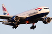 British Airways Boeing 777-236(ER) (G-YMMK) at  Houston - George Bush Intercontinental, United States