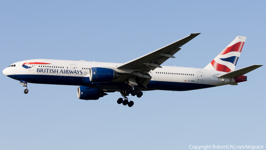 British Airways Boeing 777-236(ER) (G-YMMK) | Photo 597833