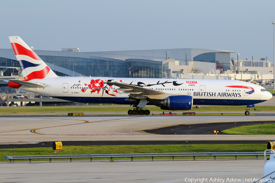 British Airways Boeing 777-236(ER) (G-YMML) | Photo 133864