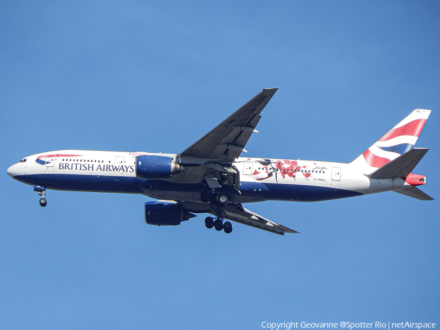 British Airways Boeing 777-236(ER) (G-YMML) | Photo 680525
