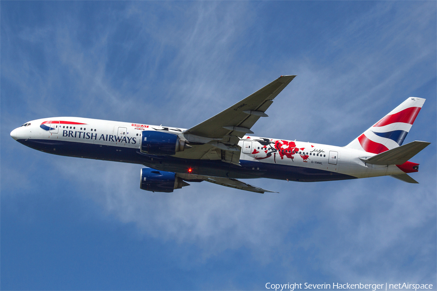 British Airways Boeing 777-236(ER) (G-YMML) | Photo 169924