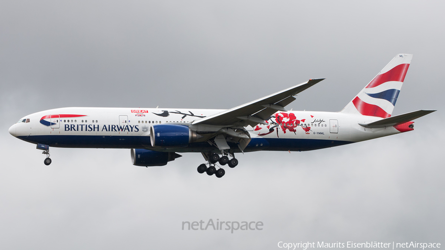 British Airways Boeing 777-236(ER) (G-YMML) | Photo 175759