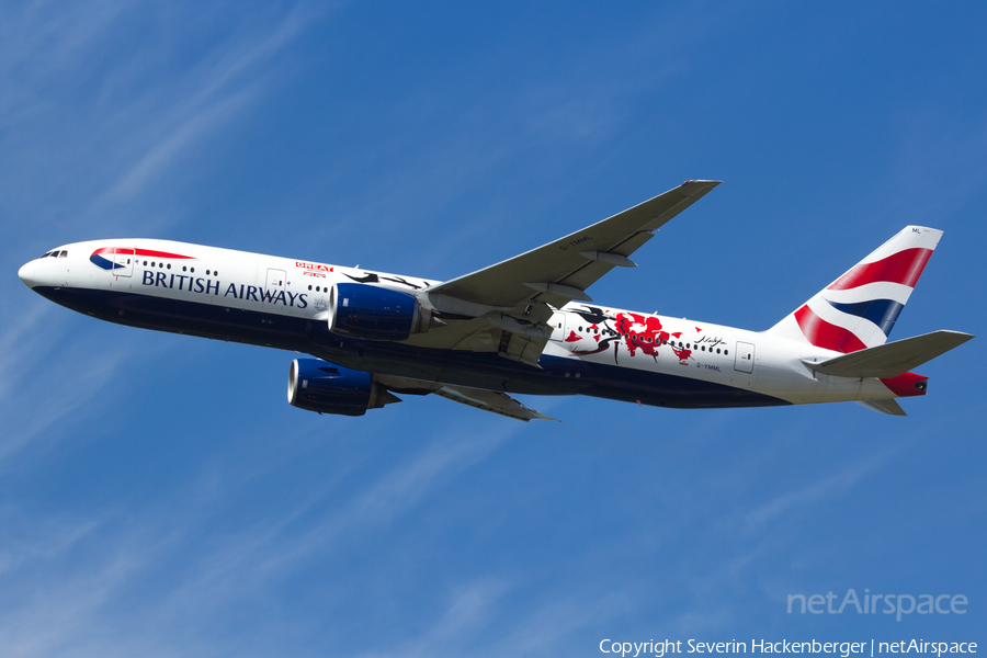 British Airways Boeing 777-236(ER) (G-YMML) | Photo 205553