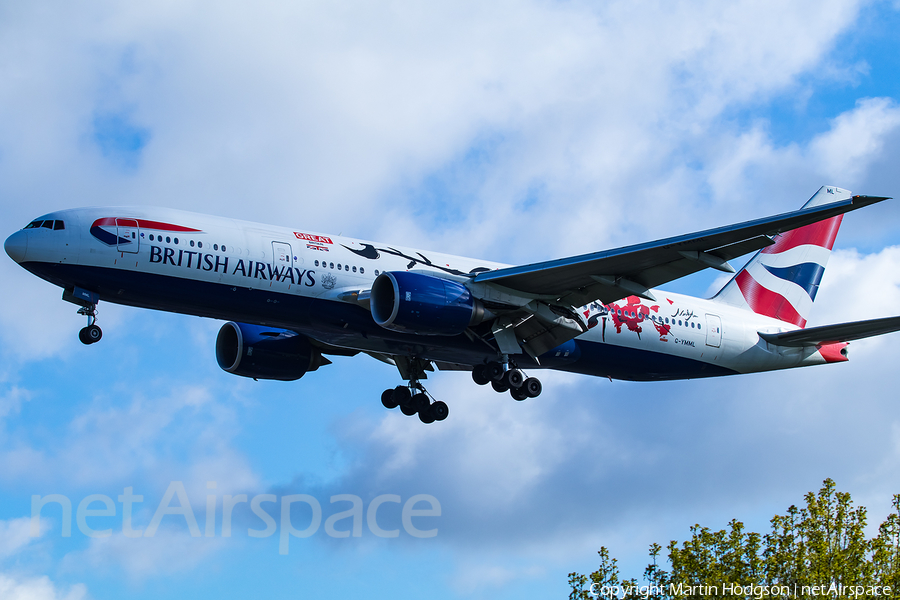 British Airways Boeing 777-236(ER) (G-YMML) | Photo 241828
