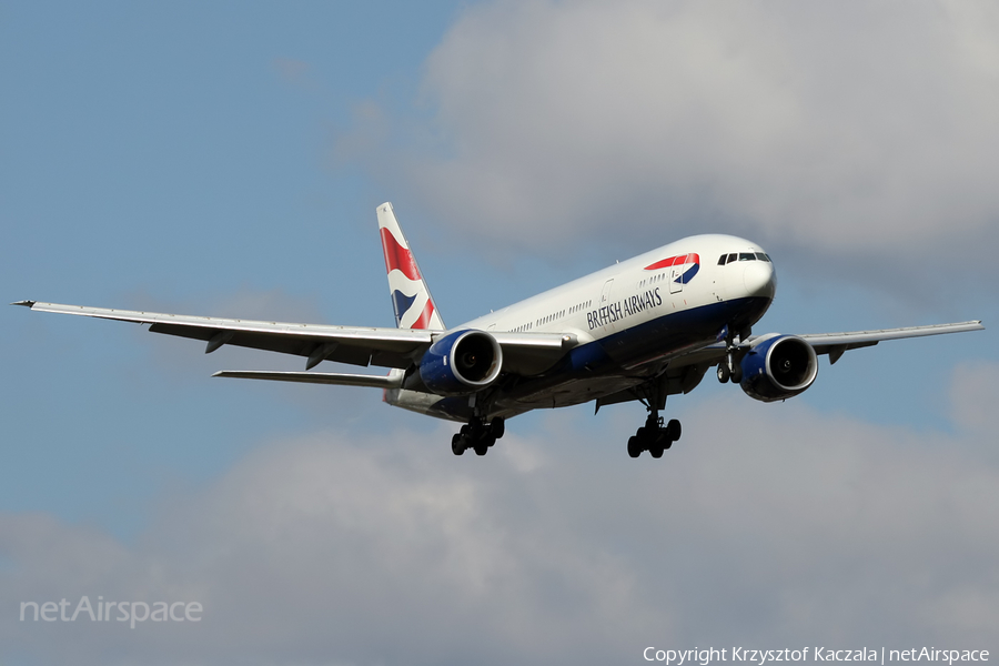 British Airways Boeing 777-236(ER) (G-YMML) | Photo 33187