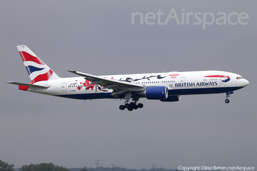 British Airways Boeing 777-236(ER) (G-YMML) | Photo 335364