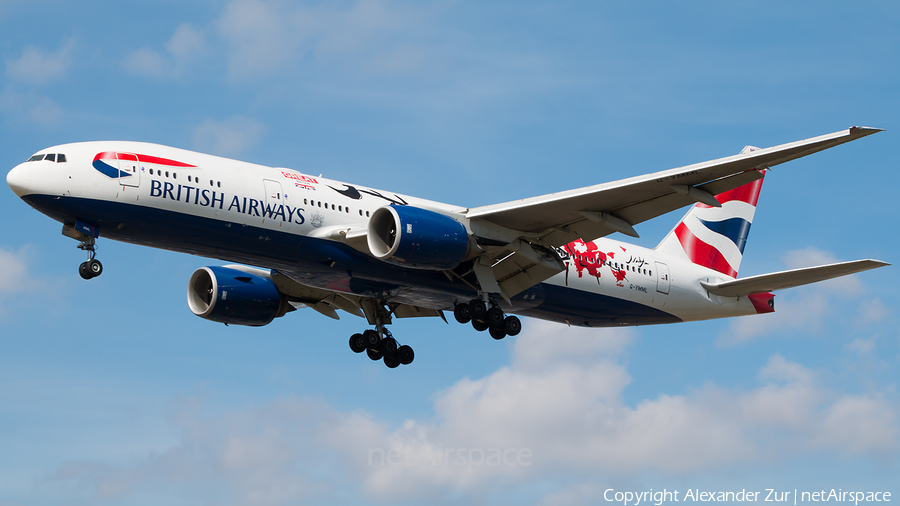 British Airways Boeing 777-236(ER) (G-YMML) | Photo 345059