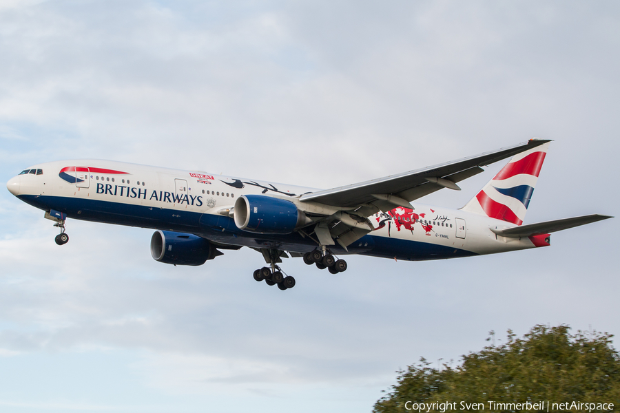 British Airways Boeing 777-236(ER) (G-YMML) | Photo 359487