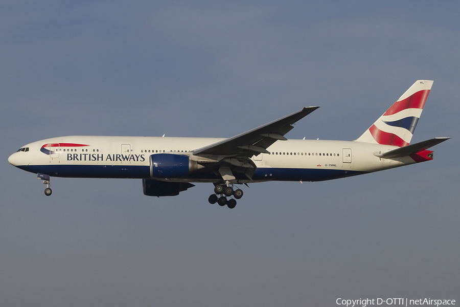 British Airways Boeing 777-236(ER) (G-YMML) | Photo 473597