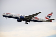 British Airways Boeing 777-236(ER) (G-YMML) at  Philadelphia - International, United States