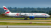 British Airways Boeing 777-236(ER) (G-YMML) at  Vancouver - International, Canada