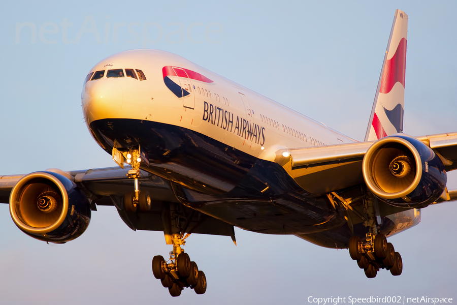 British Airways Boeing 777-236(ER) (G-YMMN) | Photo 23430