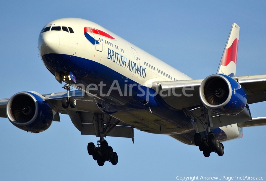 British Airways Boeing 777-236(ER) (G-YMMN) | Photo 43621