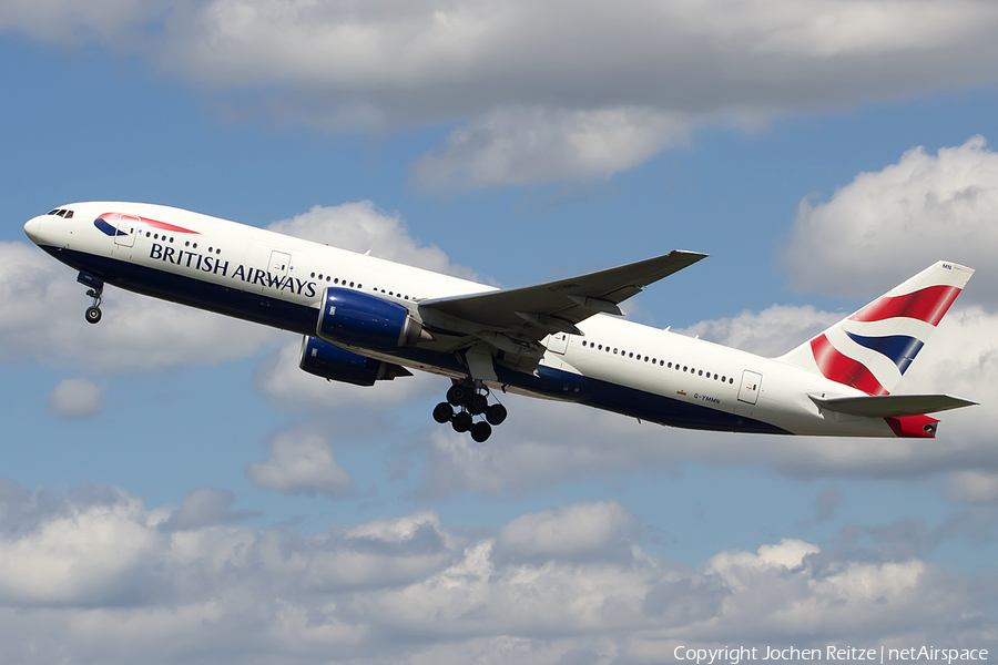 British Airways Boeing 777-236(ER) (G-YMMN) | Photo 51203