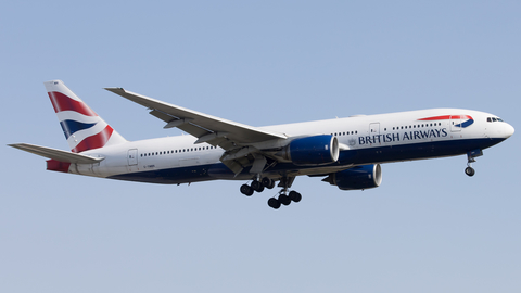 British Airways Boeing 777-236(ER) (G-YMMN) at  London - Heathrow, United Kingdom