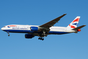 British Airways Boeing 777-236(ER) (G-YMMO) at  Budapest - Ferihegy International, Hungary