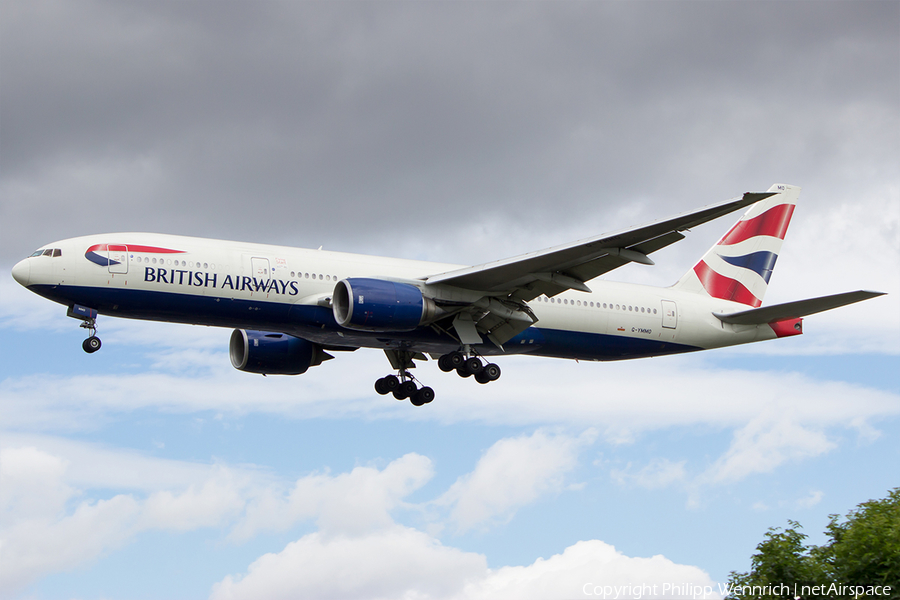 British Airways Boeing 777-236(ER) (G-YMMO) | Photo 115502