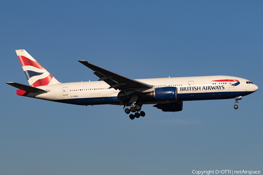 British Airways Boeing 777-236(ER) (G-YMMO) | Photo 141639