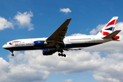 British Airways Boeing 777-236(ER) (G-YMMO) at  London - Heathrow, United Kingdom