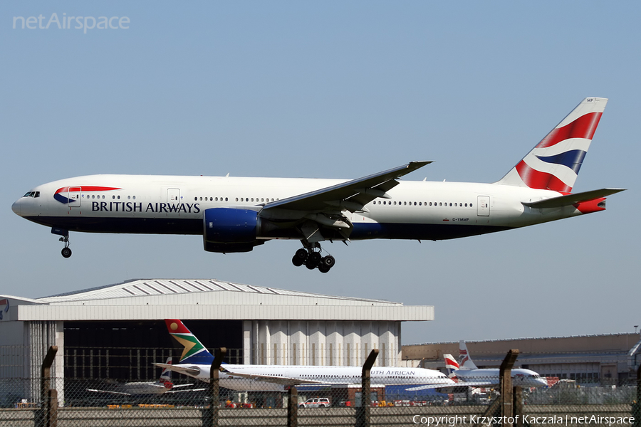 British Airways Boeing 777-236(ER) (G-YMMP) | Photo 46253