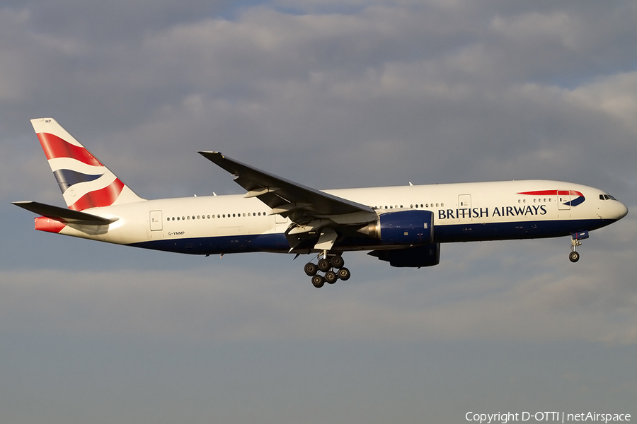 British Airways Boeing 777-236(ER) (G-YMMP) | Photo 471636