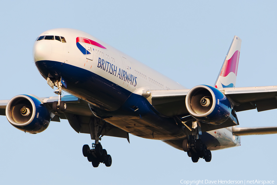 British Airways Boeing 777-236(ER) (G-YMMP) | Photo 95548